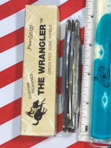 Vintage Frost (Custom Design Series) The Wrangler Stockman Knife - Handles +NOS in Orig Box Vintage Frost (Custom Design Series) The Wrangler Stockman Knife - Handles +NOS in Orig Box