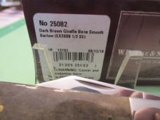 Case XX 2019 Dark Brown Giraffe Bone Pattern # EX2009 1/2 