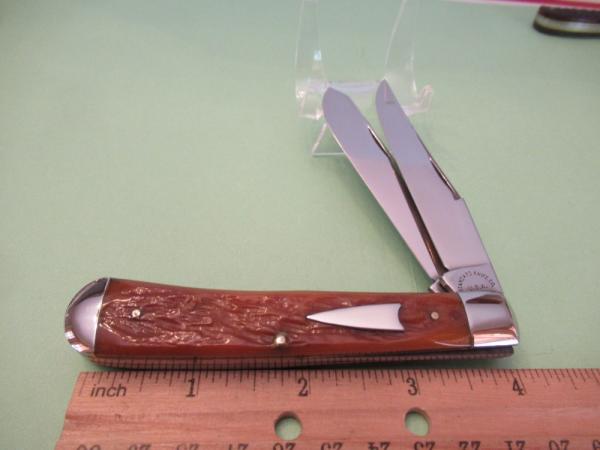 Case Classic Honey Bone Trapper  Prototype Standard Knife Co