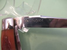 Case Classic Honey Bone Trapper  Prototype Standard Knife Co