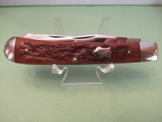 Case Classic Brown Bone Prototype Trapper  Crandall Bradford USA