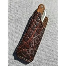 LIONSTEEL DOM DAMASTEEL EURO BARLOW,GEC SLIP,BRONZED BOLSTERS & WALNUT, Factory sample,1 of 1 LIONSTEEL DOM DAMASTEEL EURO BARLOW,GEC SLIP,BRONZED BOLSTERS & WALNUT, Factory sample,1 of 1