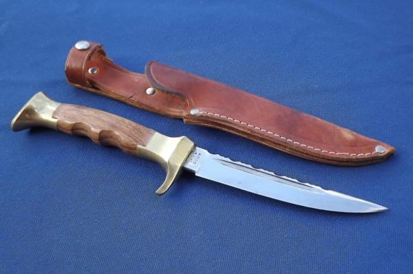 Vintage Olsen Knife Co. Solingen "Survival Knife" No. 4800 With Sheath.   Beauty Eh!