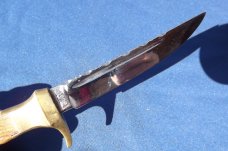 Vintage Olsen Knife Co. Solingen "Survival Knife" No. 4800 With Sheath.   Beauty Eh!