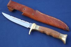 Vintage Olsen Knife Co. Solingen "Survival Knife" No. 4800 With Sheath.   Beauty Eh!
