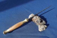 Vintage Olsen Knife Co. Solingen "Survival Knife" No. 4800 With Sheath.   Beauty Eh!