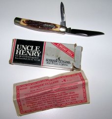 Schrade + 833UH Uncle Henry Prairie Jack Knife NIB - Free Shipping Schrade + 833UH Uncle Henry Prairie Jack Knife NIB - Free Shipping