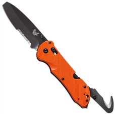 916SBK-ORG-Triage- Black Combo Blade, Orange Handle- Special Offer for 1st Responder-Email for code