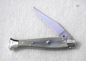 BELTRAME FISH STYLE 25CM  ( PICKLOCK )  ITALIAN STILETTO LIGHT HORN