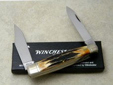 Winchester Trademark USA 1988 Stag 2913 1/2 Moose Knife in Box