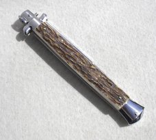 NEW FRANK BELTRAME 13" GENUINE STAG ITALIAN STILETTO 