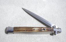 NEW FRANK BELTRAME 13" GENUINE STAG ITALIAN STILETTO 