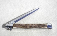 NEW FRANK BELTRAME 13" GENUINE STAG ITALIAN STILETTO 