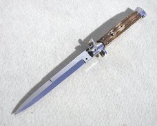 NEW FRANK BELTRAME 13" GENUINE STAG ITALIAN STILETTO 
