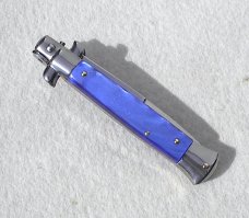 NEW 9" FRANK BELTRAME BLUE PEARL ITALIAN STILETTO BAYONET BLADE