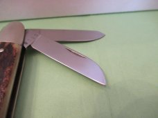 Kissing Crane Stag Handle  Whittler For NKCA 