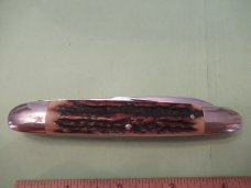 Kissing Crane Stag Handle  Whittler For NKCA 
