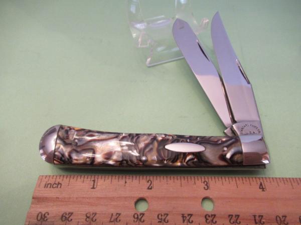 Case Classic Abalone Trapper Porotype Standard Knife Co. 