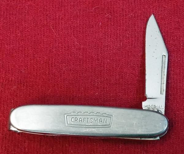 Craftsman Tie Clasp Knife Craftsman Tie Clasp Knife
