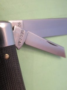 Great Eastern , Tidioute Green Canvas Micarta Pattern # 922219 Great Eastern , Tidioute Green Canvas Micarta Pattern # 922219
