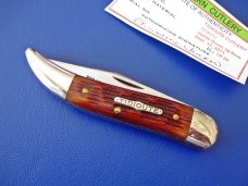 Great Eastern Tidioute 121211 Saddle Brown Jig Bone Powder Horn Jack Knife MIT Great Eastern Tidioute 121211 Saddle Brown Jig Bone Powder Horn Jack Knife MIT