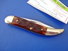 Great Eastern Tidioute 121211 Saddle Brown Jig Bone Powder Horn Jack Knife MIT Great Eastern Tidioute 121211 Saddle Brown Jig Bone Powder Horn Jack Knife MIT