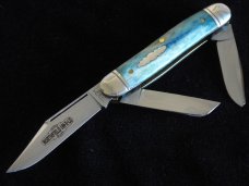 Great Eastern Northfield Calf Roper "661317" Blue Camel bone. SFO 100 was made in 2017 Great Eastern Northfield Calf Roper "661317" Blue Camel bone. SFO 100 was made in 2017