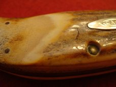 Case Blue Scroll Clasp 1977 Stag #5172