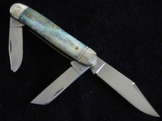 Great Eastern Northfield Calf Roper "661317" Blue Camel bone. SFO 100 was made in 2017 Great Eastern Northfield Calf Roper "661317" Blue Camel bone. SFO 100 was made in 2017