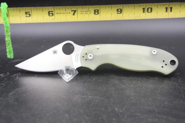 Used Spyderco M4 Para 3 Blade  HQ exclusive satin blade in great shape 