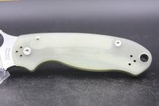 Used Spyderco M4 Para 3 Blade  HQ exclusive satin blade in great shape 