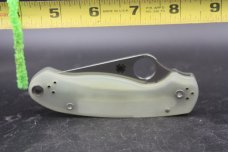 Used Spyderco M4 Para 3 Blade  HQ exclusive satin blade in great shape 