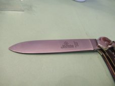 Hubertus Large  Brown  Bone Lever Lock 