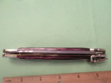Hubertus Large  Brown  Bone Lever Lock 