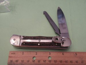 Hubertus Stag  Camp with Saw Blade  Lever Lock 