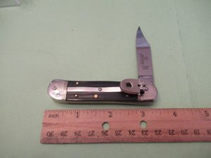 Hubertus Black Micarta  Lever Lock 