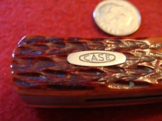 Case LinerLock Bone Handle Pattern #R6110L Case LinerLock Bone Handle Pattern #R6110L