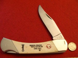 Parker Cutlery "Big Lou" World's Fair Folding Lockback Limited Edition