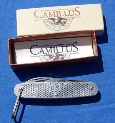 Camillus 1990 U.S. Military Metal Utility Camp Knife NIB Free Shipping Camillus 1990 U.S. Military Metal Utility Camp Knife NIB Free Shipping