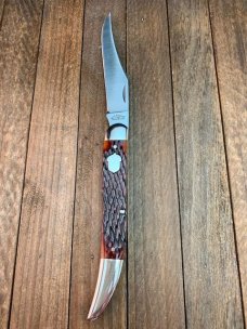 A.G. Russell Grandad’s Toothpick Brown Jigged Bone USA Made 2004 A.G. Russell Grandad’s Toothpick Brown Jigged Bone USA Made 2004