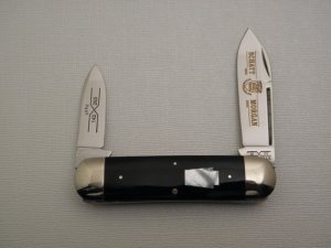 Schatt & Morgan, Keystone Series XII, Baby Sunfish – Cape Water Buffalo horn, #142265: 2002,