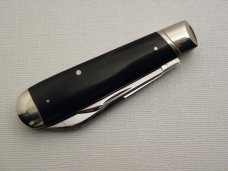 Schatt & Morgan, Keystone Series XII, Straight Jack – Cape Water Buffalo horn, #142269: 2002 Schatt & Morgan, Keystone Series XII, Straight Jack – Cape Water Buffalo horn, #142269: 2002