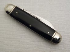 Schatt & Morgan, Keystone Series XII, Equal-End Whittler – Cape Water Buffalo horn, #143299: 2002 Schatt & Morgan, Keystone Series XII, Equal-End Whittler – Cape Water Buffalo horn, #143299: 2002