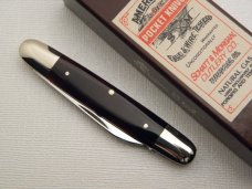 Schatt & Morgan, Keystone Series XII, Black Pearl Senator Pen #152221: 2002, 3 1/4” closed, with Pre Schatt & Morgan, Keystone Series XII, Black Pearl Senator Pen #152221: 2002, 3 1/4” closed, with Pre