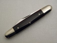 Schatt & Morgan, Keystone Series XII, Black Pearl Senator Pen #152221: 2002, 3 1/4” closed, with Pre Schatt & Morgan, Keystone Series XII, Black Pearl Senator Pen #152221: 2002, 3 1/4” closed, with Pre