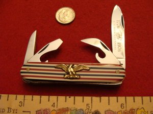 IHER INOX SPAIN "Egale" Bicentennial Camper's Knife 1976