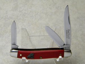 Schrade Walden Cutlery PR2 USA Paul Revere Commemorative Limited Edition Stockman Knife