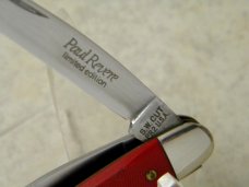 Schrade Walden Cutlery PR2 USA Paul Revere Commemorative Limited Edition Stockman Knife Schrade Walden Cutlery PR2 USA Paul Revere Commemorative Limited Edition Stockman Knife
