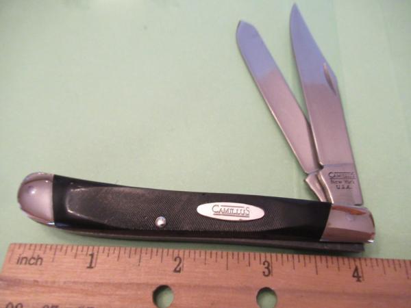 Camillus Saw Cut Delrin Farmers Pattern  Trapper 
