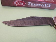 Case XX 2018 Damascus ,Crimson Bone Folding Hunter Pattern # 6165 Dam Case XX 2018 Damascus ,Crimson Bone Folding Hunter Pattern # 6165 Dam